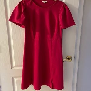 Hot pink swing dress